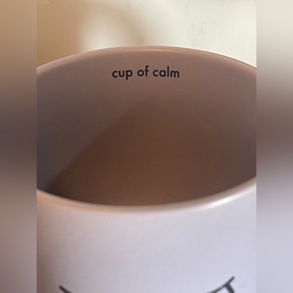 Indigo Matte Purple Cup of Calm Set of two Mugs Ceramic EUC - Picture 5 of 9